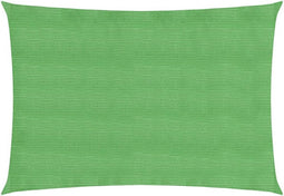 vidaXL - Zonnezeil - 160 - g/m² - 5x7 - m - HDPE - lichtgroen