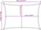 vidaXL - Zonnezeil - 160 - g/m² - 5x7 - m - HDPE - rood