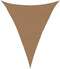 vidaXL - Zonnezeil - 160 - g/m² - 5x7x7 - m - HDPE - taupe