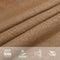 vidaXL - Zonnezeil - 160 - g/m² - 5x7x7 - m - HDPE - taupe