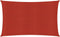 vidaXL Zonnezeil 160 g/m² 5x8 m HDPE rood