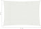 vidaXL - Zonnezeil - 160 - g/m² - 5x8 - m - HDPE - wit