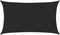 vidaXL - Zonnezeil - 160 - g/m² - 5x8 - m - HDPE - zwart