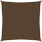 vidaXL - Zonnezeil - 160 - g/m² - 6x6 - m - HDPE - bruin