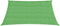 vidaXL - Zonnezeil - 160 - g/m² - 6x6 - m - HDPE - lichtgroen