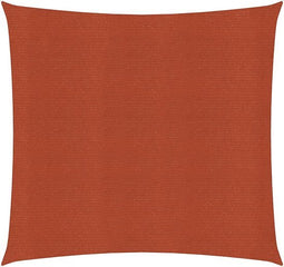 vidaXL - Zonnezeil - 160 - g/m² - 6x6 - m - HDPE - terracottakleurig