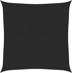 vidaXL - Zonnezeil - 160 - g/m² - 6x6 - m - HDPE - zwart