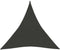 vidaXL - Zonnezeil - 160 - g/m² - 6x6x6 - m - HDPE - antracietkleurig