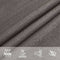 vidaXL - Zonnezeil - 160 - g/m² - 6x6x6 - m - HDPE - antracietkleurig