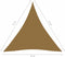vidaXL - Zonnezeil - 160 - g/m² - 6x6x6 - m - HDPE - taupe