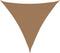 vidaXL - Zonnezeil - 160 - g/m² - 6x6x6 - m - HDPE - taupe