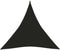 vidaXL - Zonnezeil - 160 - g/m² - 6x6x6 - m - HDPE - zwart