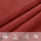 vidaXL - Zonnezeil - 160 - g/m² - 6x7 - m - HDPE - rood