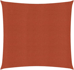 vidaXL - Zonnezeil - 160 - g/m² - 7x7 - m - HDPE - terracottakleurig