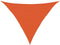 vidaXL - Zonnezeil - 160 - g/m² - driehoekig - 2,5x2,5x3,5 - m - HDPE - oranje