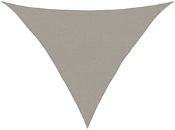 vidaXL - Zonnezeil - 160 - g/m² - driehoekig - 2,5x2,5x3,5 - m - HDPE - lichtgrijs