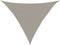 vidaXL - Zonnezeil - 160 - g/m² - driehoekig - 2,5x2,5x3,5 - m - HDPE - lichtgrijs