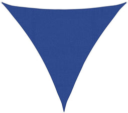 vidaXL - Zonnezeil - 160 - g/m² - driehoekig - 4,5x4,5x4,5 - m - HDPE - blauw