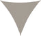 vidaXL - Zonnezeil - 160 - g/m² - driehoekig - 4,5x4,5x4,5 - m - HDPE - lichtgrijs