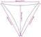 vidaXL - Zonnezeil - 160 - g/m² - driehoekig - 4,5x4,5x4,5 - m - HDPE - lichtgrijs