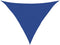 vidaXL - Zonnezeil - 160 - g/m² - driehoekig - 4x4x5,8 - m - HDPE - blauw