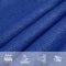 vidaXL - Zonnezeil - 160 - g/m² - driehoekig - 4x4x5,8 - m - HDPE - blauw