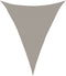 vidaXL - Zonnezeil - 160 - g/m² - driehoekig - 4x5x5 - m - HDPE - lichtgrijs