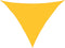 vidaXL - Zonnezeil - 160 - g/m² - driehoekig - 5x5x6 - m - HDPE - geel