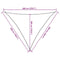 vidaXL - Zonnezeil - 160 - g/m² - driehoekig - 5x5x6 - m - HDPE - geel