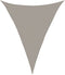 vidaXL - Zonnezeil - 160 - g/m² - driehoekig - 5x6x6 - m - HDPE - lichtgrijs