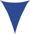 vidaXL - Zonnezeil - 160 - g/m² - driehoekig - 5x6x6 - m - HDPE - blauw