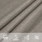 vidaXL - Zonnezeil - 160 - g/m² - driehoekig - 5x6x6 - m - HDPE - lichtgrijs