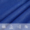 vidaXL - Zonnezeil - 160 - g/m² - driehoekig - 5x6x6 - m - HDPE - blauw