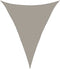 vidaXL - Zonnezeil - 160 - g/m² - driehoekig - 5x7x7 - m - HDPE - lichtgrijs