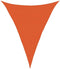 vidaXL - Zonnezeil - 160 - g/m² - driehoekig - 5x7x7 - m - HDPE - oranje