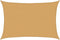 vidaXL - Zonnezeil - 160 - g/m² - rechthoekig - 2,5x4 - m - HDPE - zandkleurig