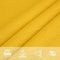 vidaXL - Zonnezeil - 160 - g/m² - rechthoekig - 2x4,5 - m - HDPE - geel