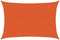 vidaXL - Zonnezeil - 160 - g/m² - rechthoekig - 3x4,5 - m - HDPE - oranje