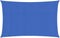 vidaXL - Zonnezeil - 160 - g/m² - rechthoekig - 4x7 - m - HDPE - blauw