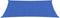 vidaXL - Zonnezeil - 160 - g/m² - rechthoekig - 4x7 - m - HDPE - blauw