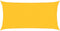 vidaXL - Zonnezeil - 160 - g/m² - rechthoekig - 4x7 - m - HDPE - geel
