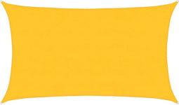 vidaXL - Zonnezeil - 160 - g/m² - rechthoekig - 5x8 - m - HDPE - geel