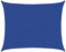 vidaXL - Zonnezeil - 160 - g/m² - rechthoekig - 6x7 - m - HDPE - blauw