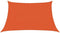 vidaXL - Zonnezeil - 160 - g/m² - trapezium - 3/4x2 - m - HDPE - oranje
