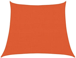 vidaXL - Zonnezeil - 160 - g/m² - trapezium - 3/4x3 - m - HDPE - oranje