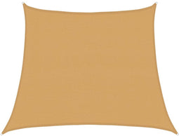 vidaXL - Zonnezeil - 160 - g/m² - trapezium - 3/4x3 - m - HDPE - lichtgrijs
