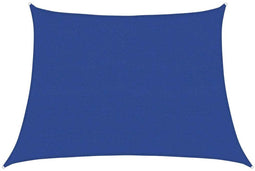 vidaXL - Zonnezeil - 160 - g/m² - trapezium - 4/5x3 - m - HDPE - blauw