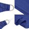 vidaXL - Zonnezeil - 160 - g/m² - trapezium - 4/5x4 - m - HDPE - blauw