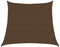 vidaXL - Zonnezeil - 160 - g/m² - trapezium - 4/5x4 - m - HDPE - bruin