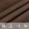 vidaXL - Zonnezeil - 160 - g/m² - trapezium - 4/5x4 - m - HDPE - bruin